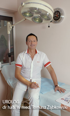 Urolog Warszawa dr n. med. Tomasz Zabkowski